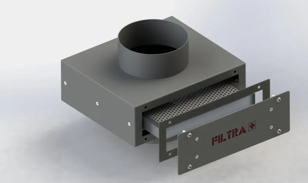 [CAI-PRE-300-250] Caisson préfiltre métallique 300x250mm 