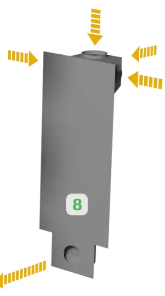 [M200010-ENSUP] Entrée supérieure HPM XL