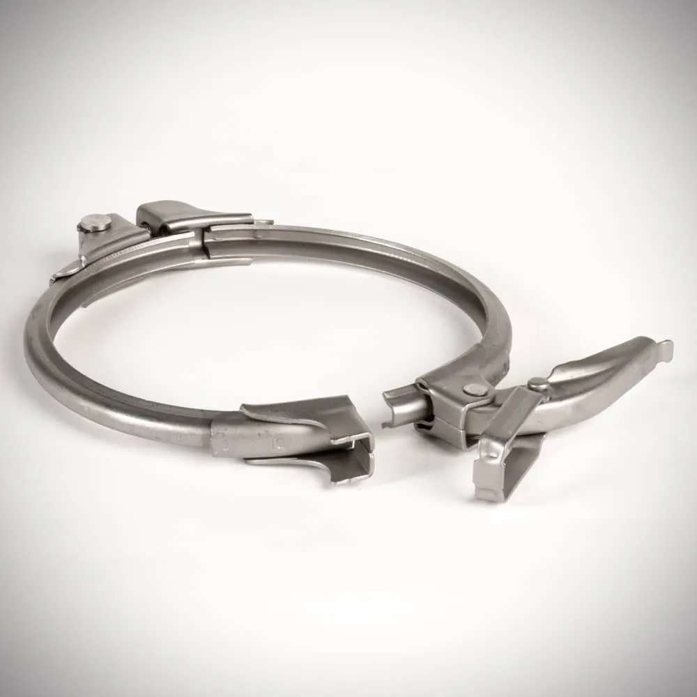 Collier de serrage galvanisé Quick Connect dia. 350mm