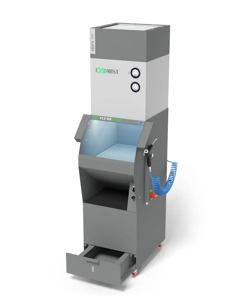 [EXOCLEANH01] EXOCLEAN HEPA S Mobile Ausblasstation
