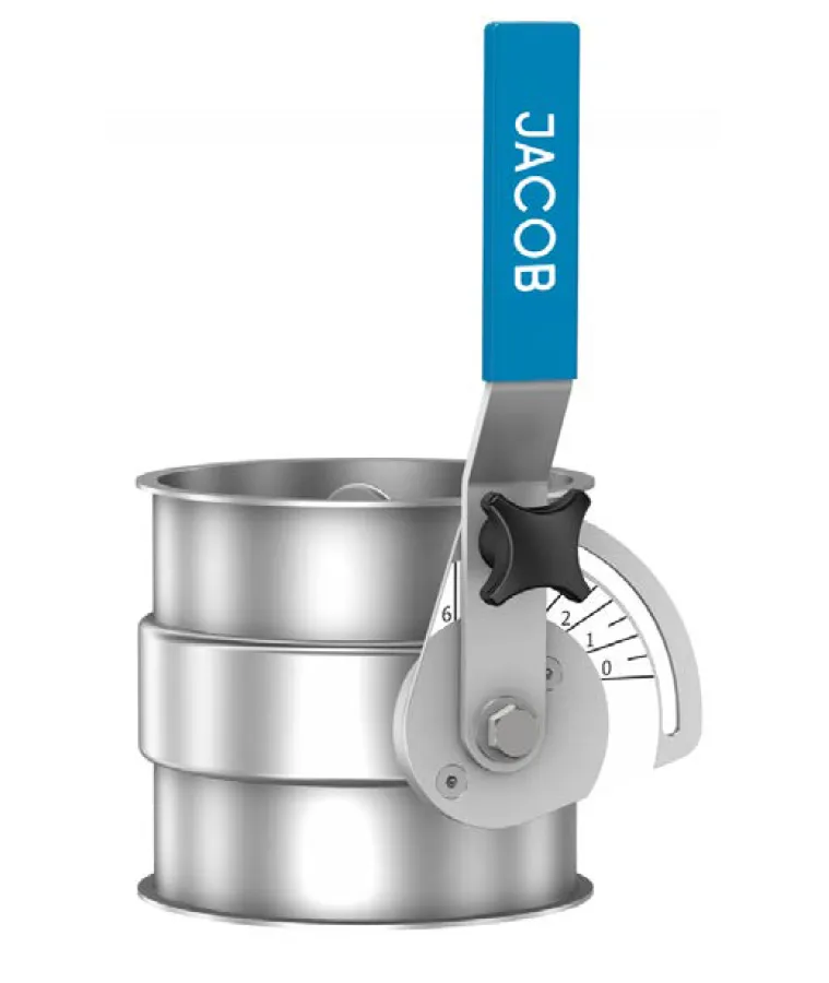 [JAC-CLAP-MAN-120] Clapet manuel sans joint RAL 7032 dia. 120mm